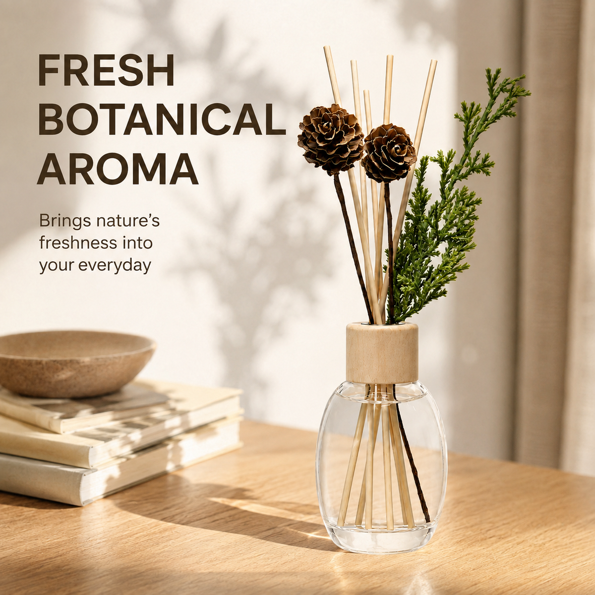 2026 Christmas Gifts - Reed Diffuser Set Everlasting Flower