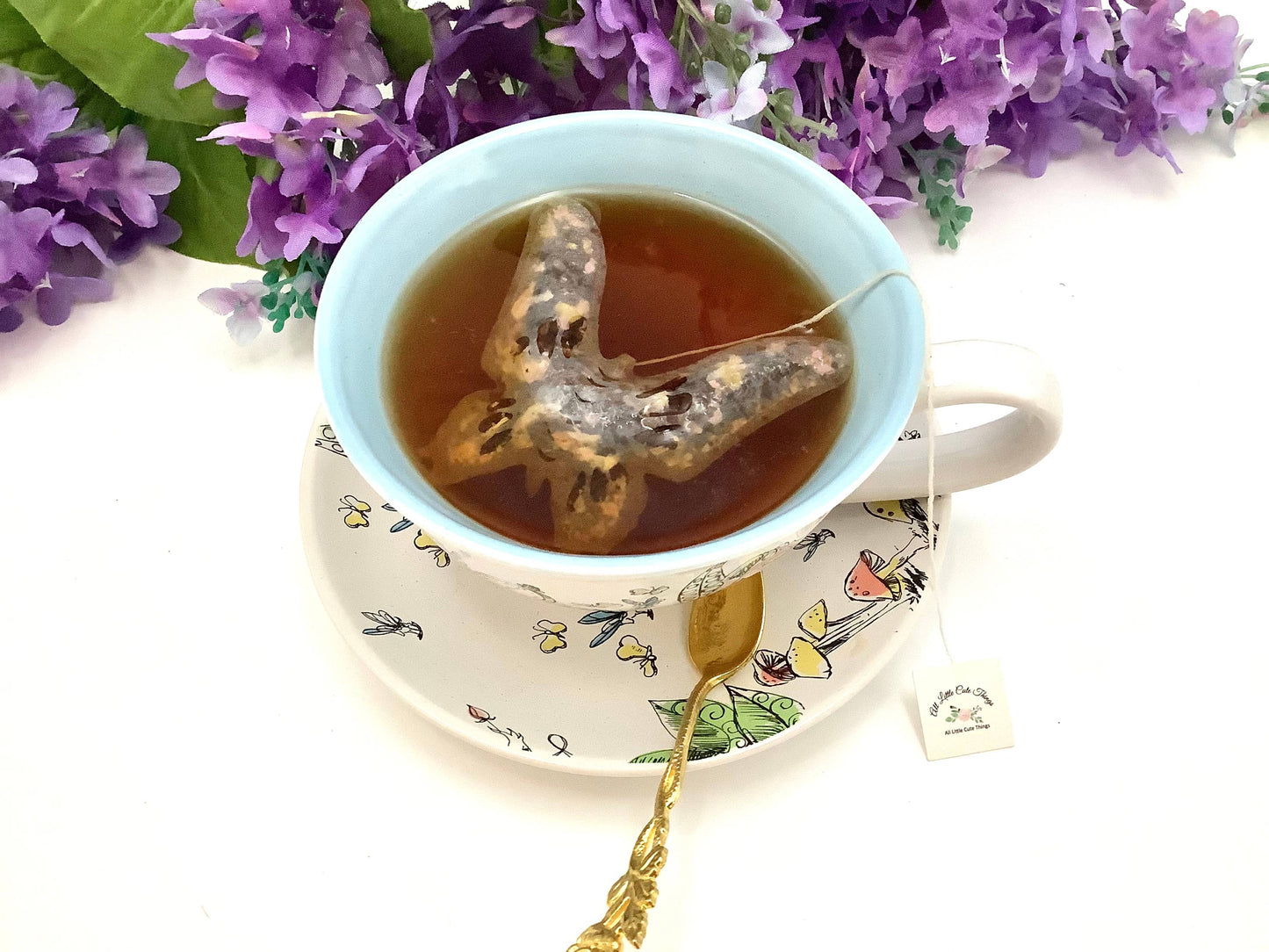 Butterfly Black Tea and Roses All Little Cute Things packet