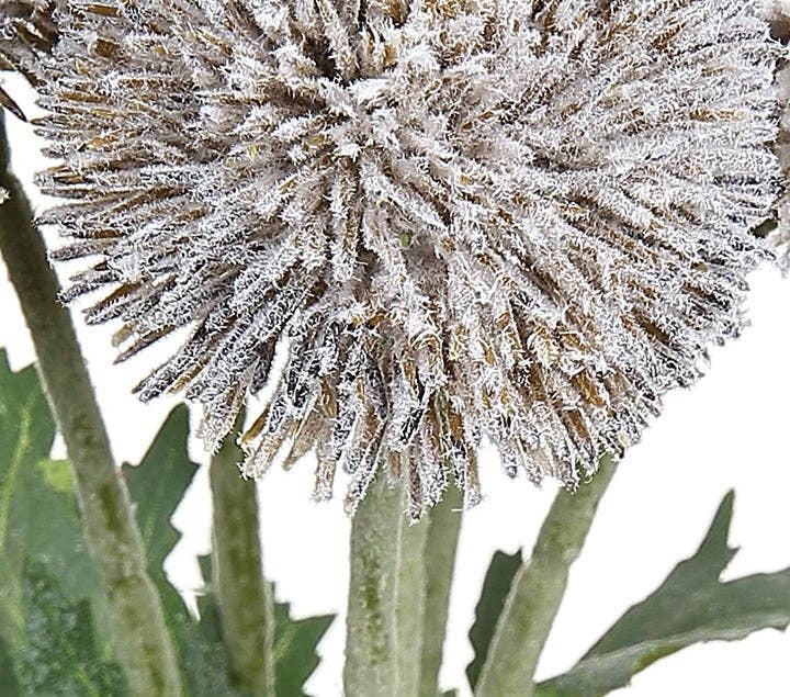 Artificial Globe Thistle Flower Bundle - 3 color options