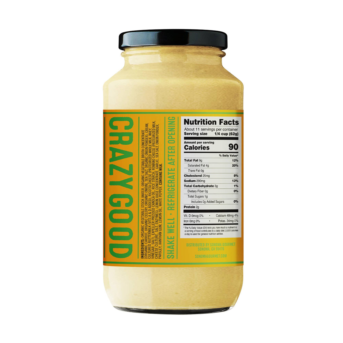 Lemon & Herb Ricotta Pasta Sauce