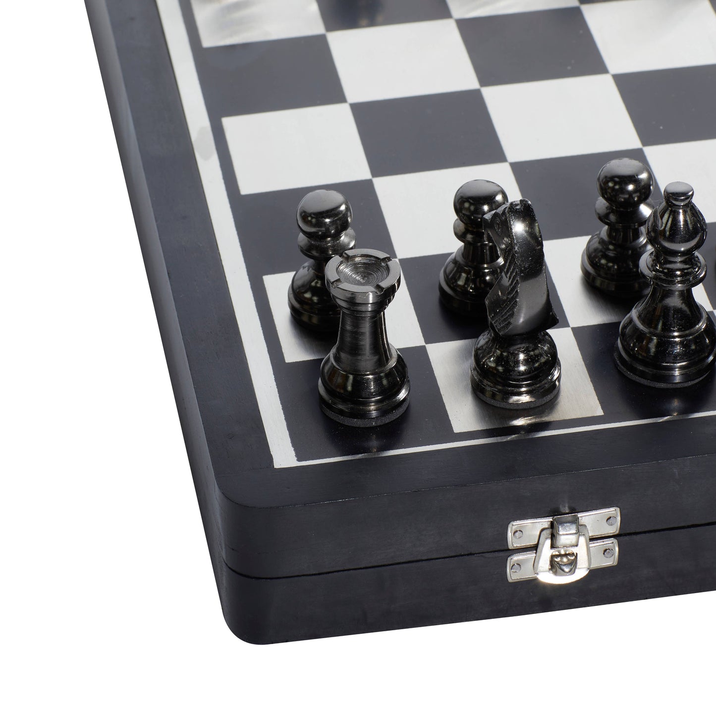 Traditional Black Aluminum Metal Game Set