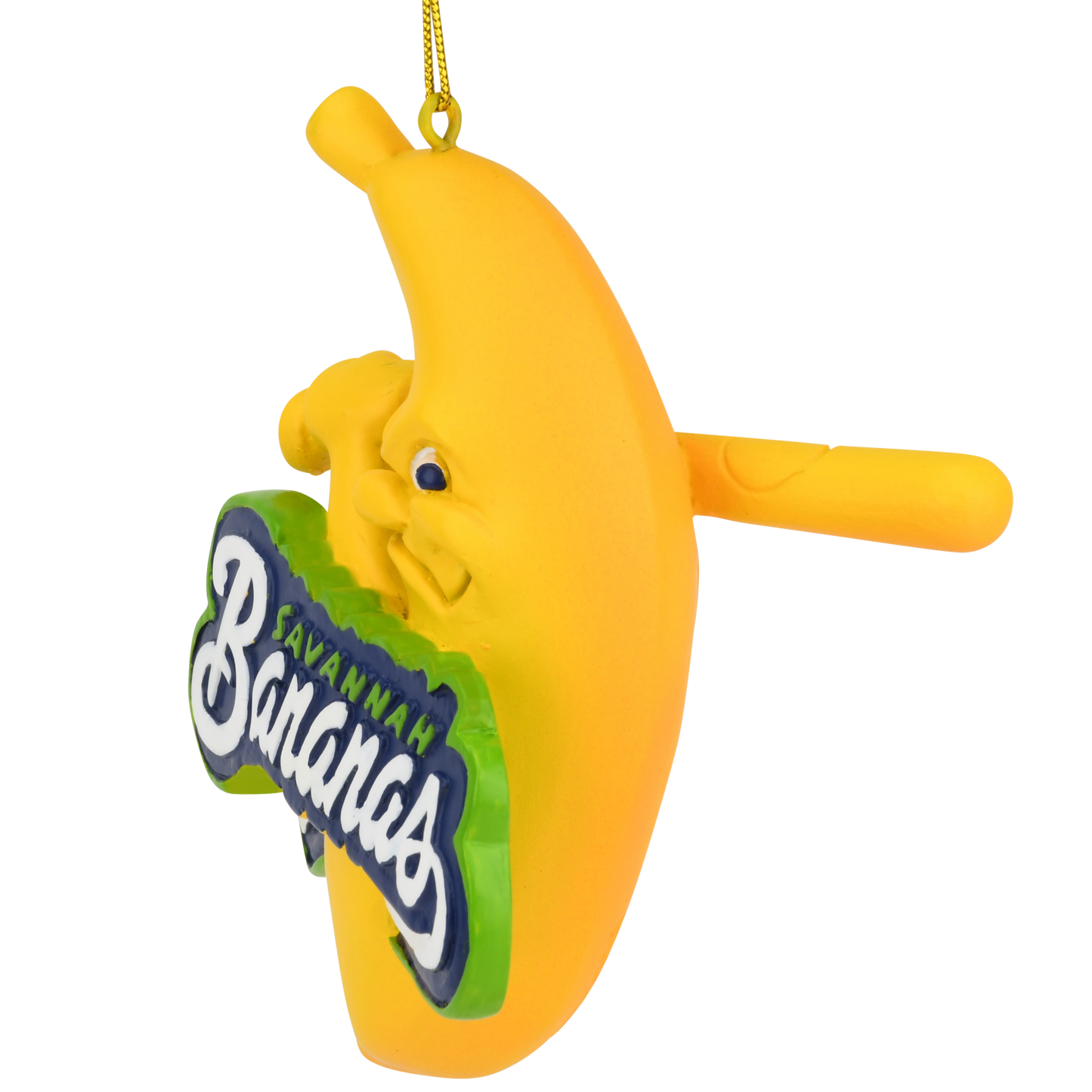 Tree Buddees x Savannah Bananas Logo Official Banana Ball Ornament - Limited Edition