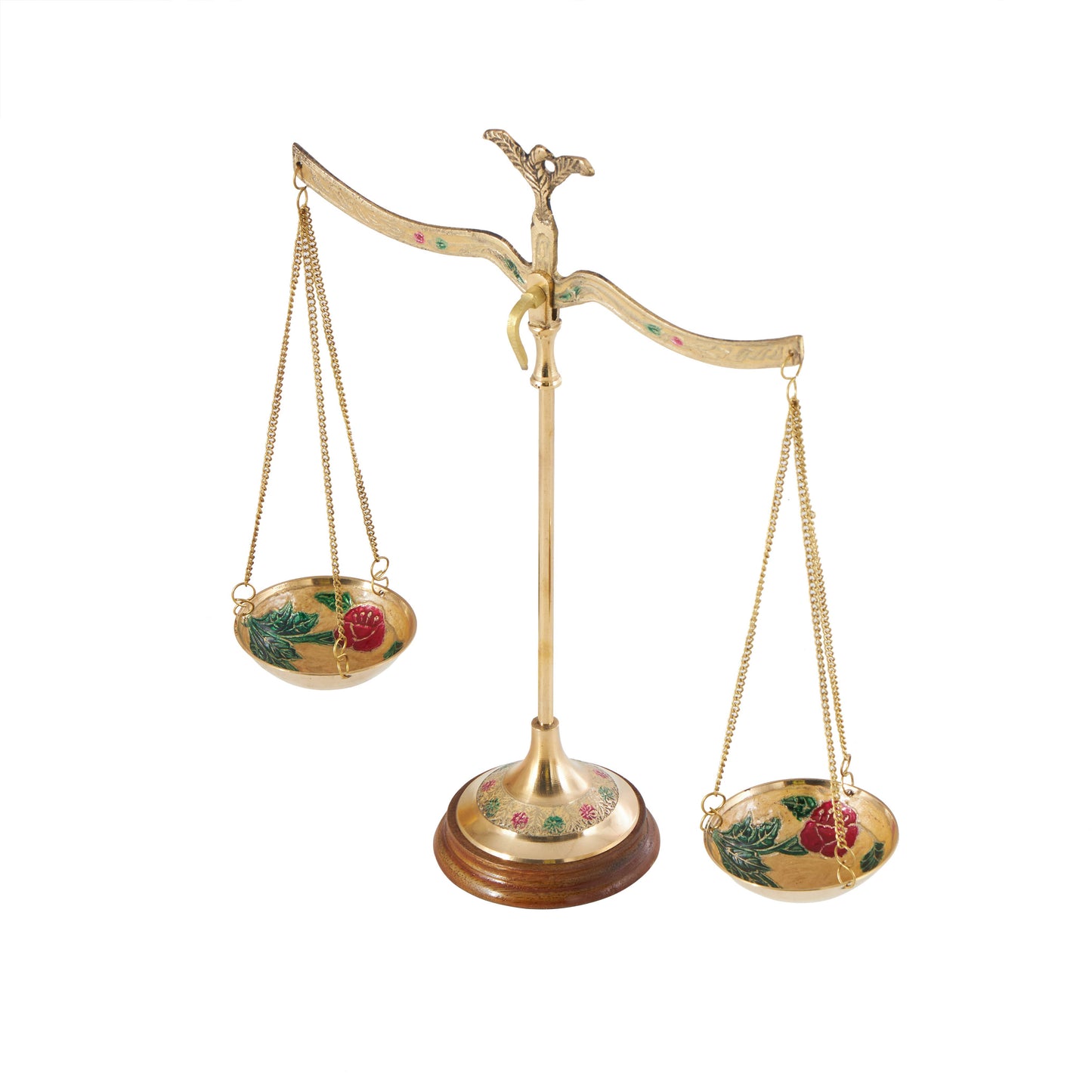 A-30651: BRASS SCALE 12"W, 12"H