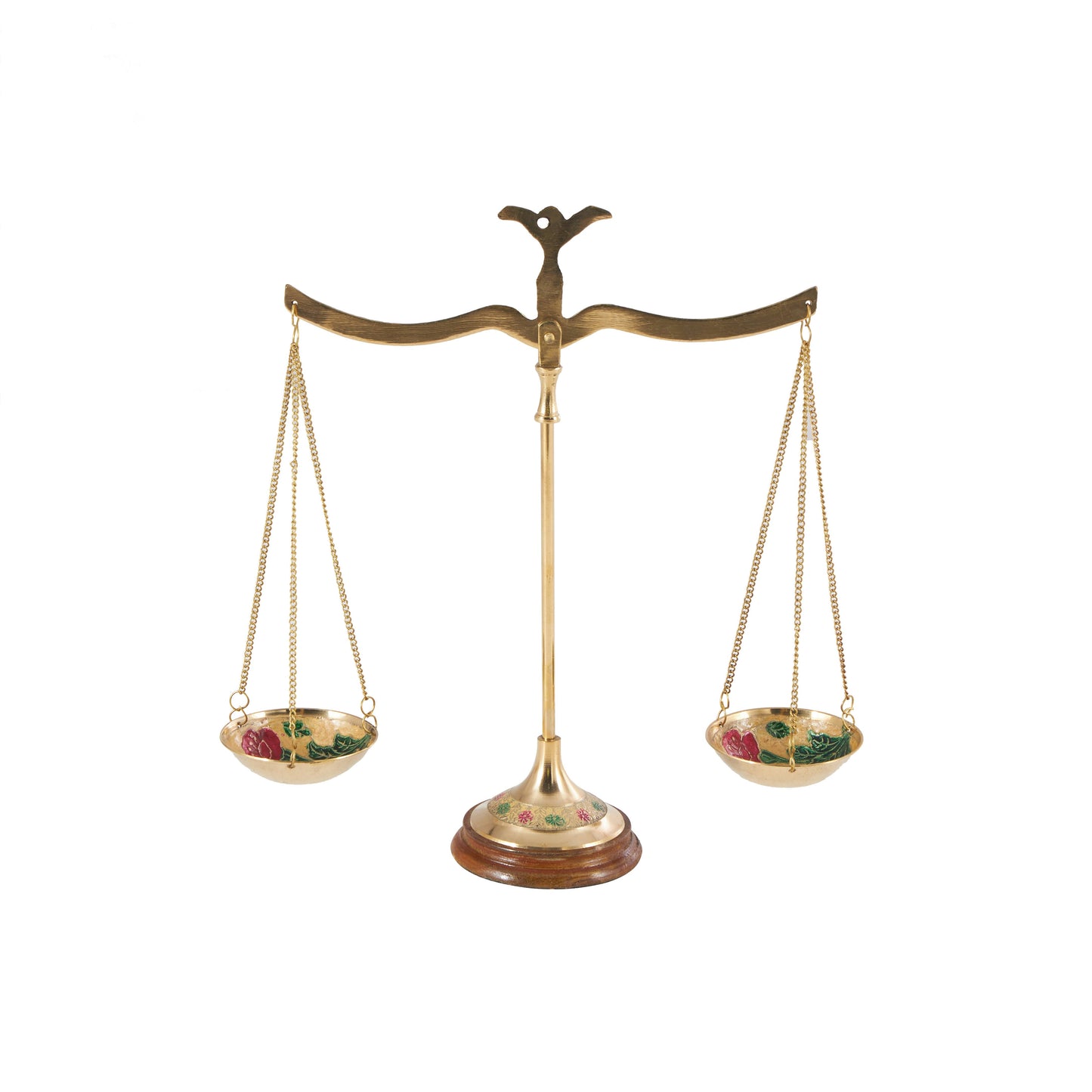 A-30651: BRASS SCALE 12"W, 12"H