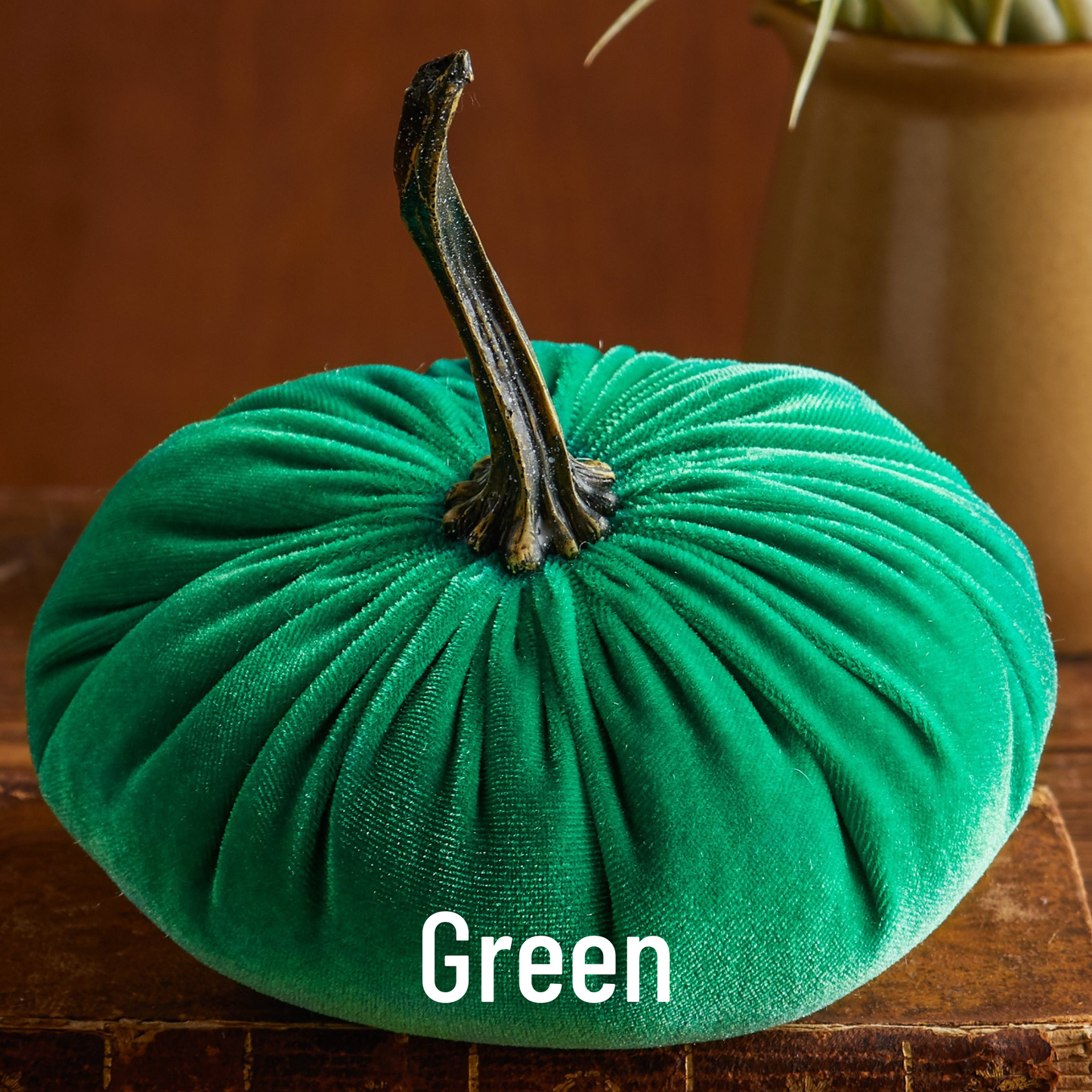 Pumpkin Large Velvet, Fall Decor, Shelf Sitter, Tablescape