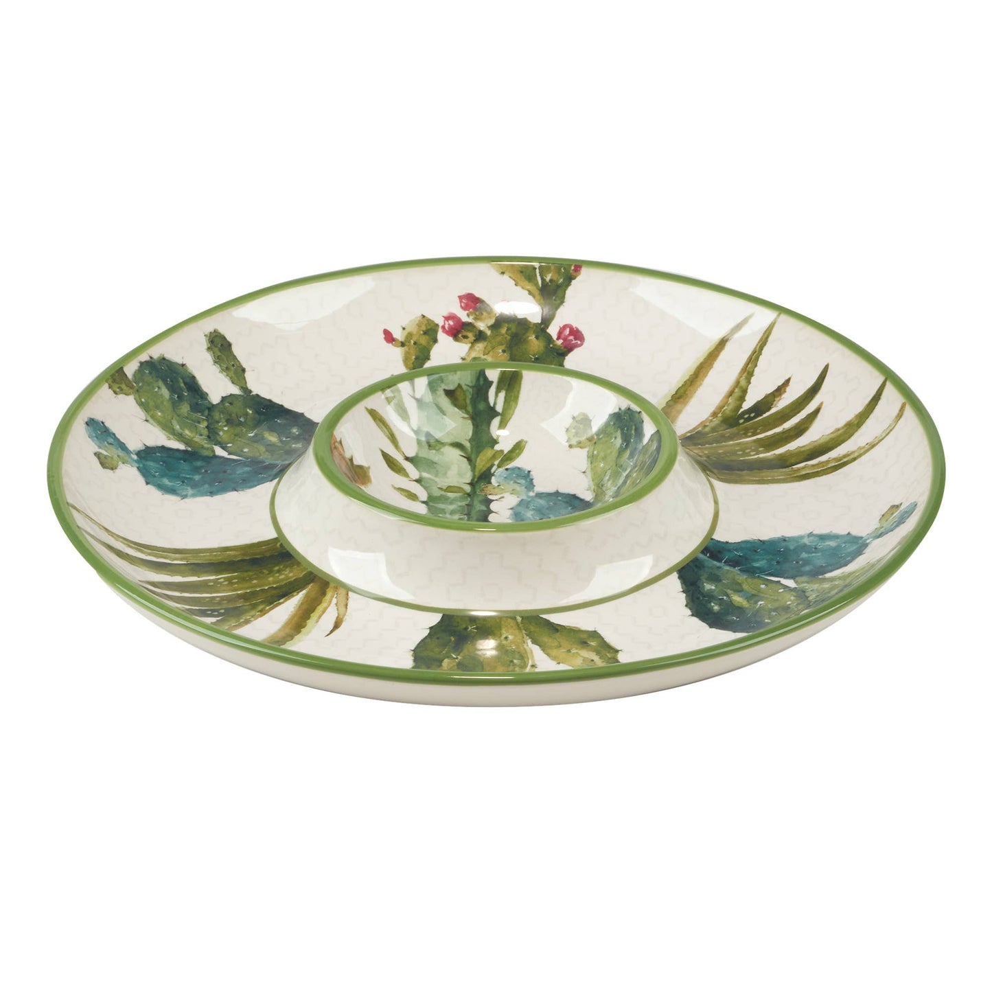 Cactus Verde Chip and Dip 13.75in