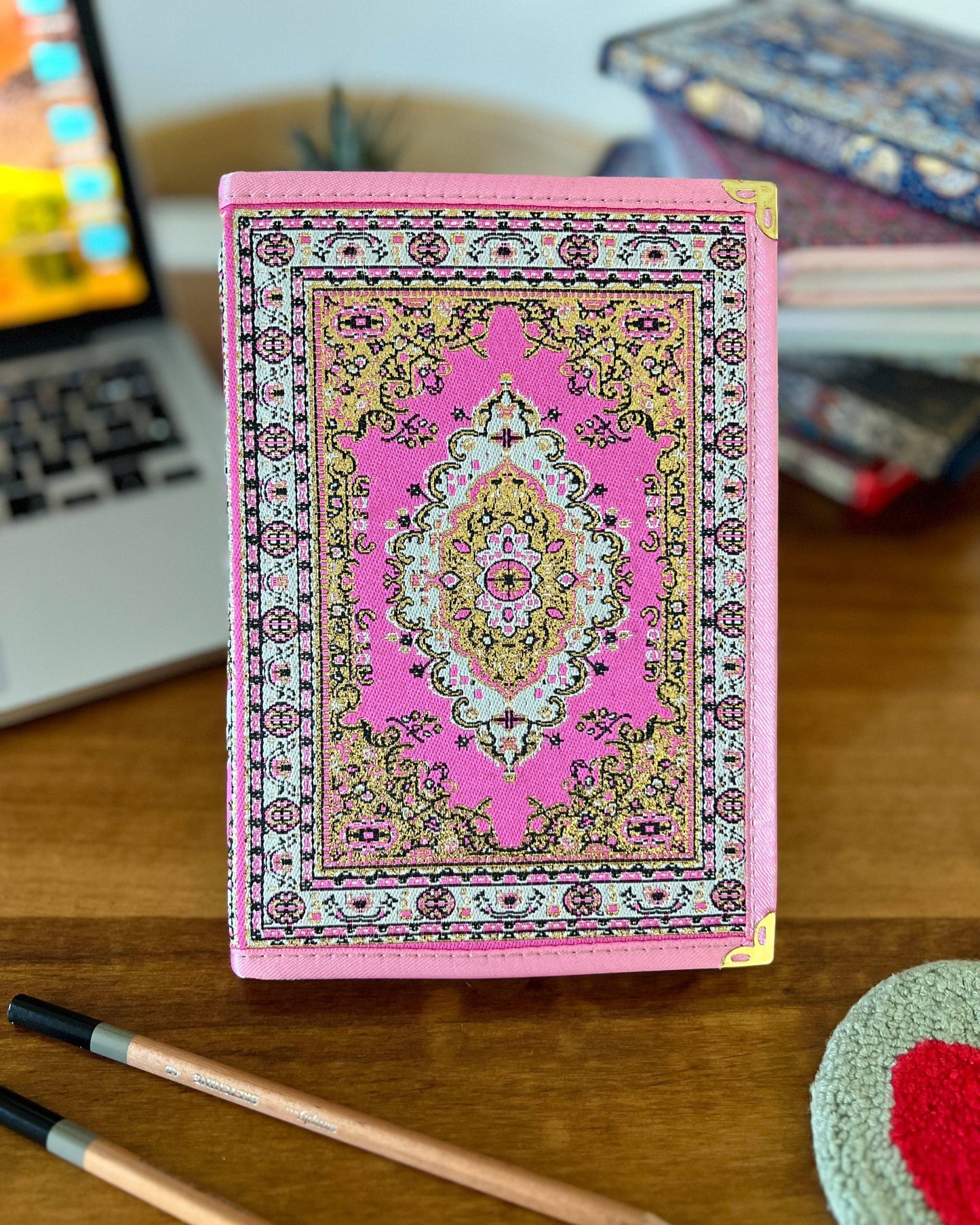 Cute Large Notebook, Handmade Journal