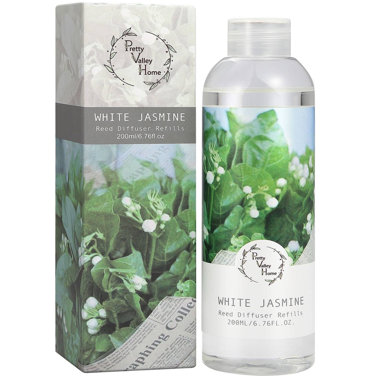 200ml Fragrance Diffuser Refill Oil - White Jasmine