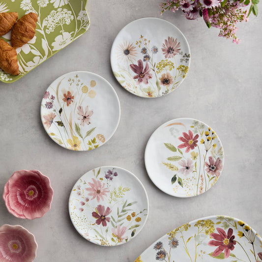 Wildflowers Salad Plate 9"