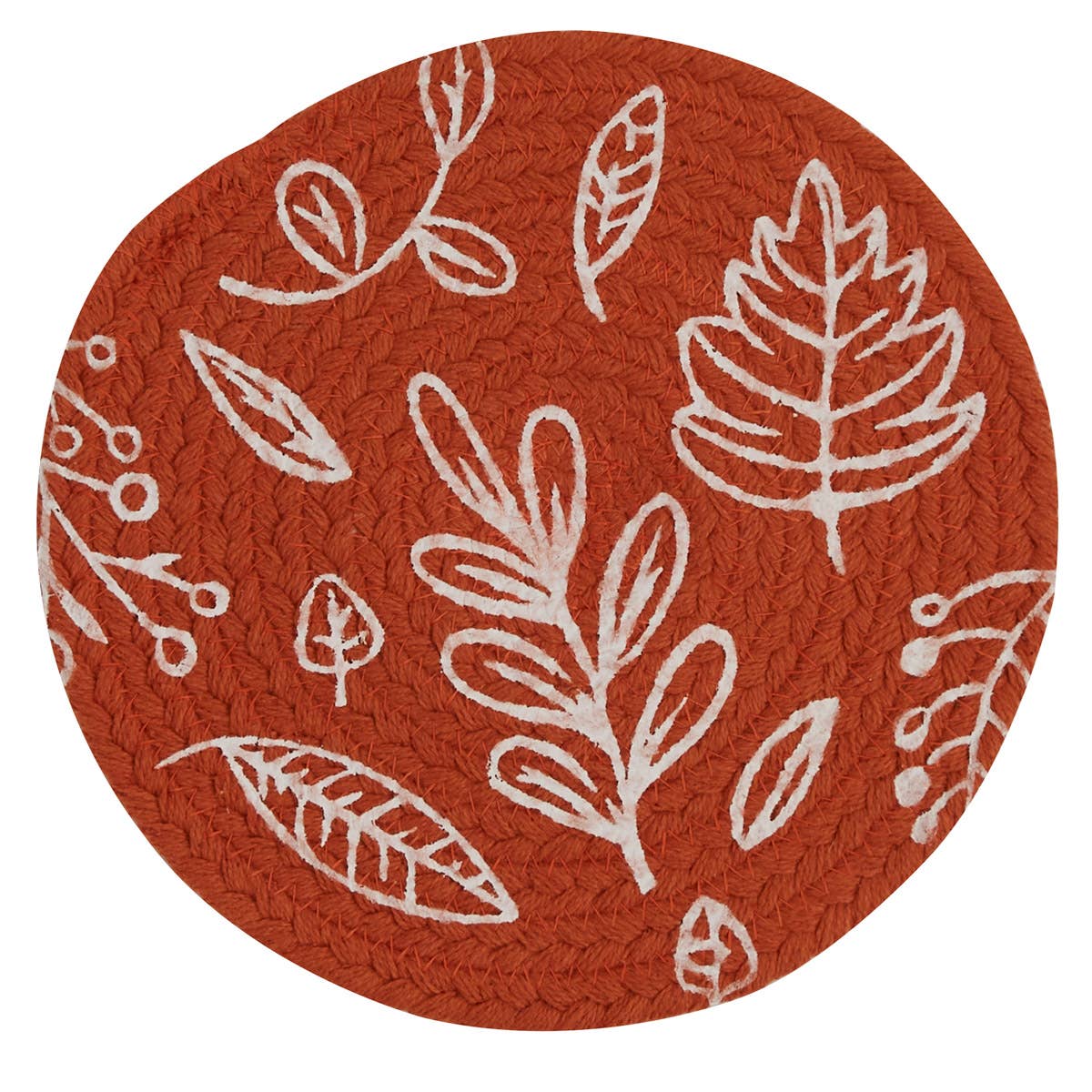 Leaf Round Trivet Sienna
