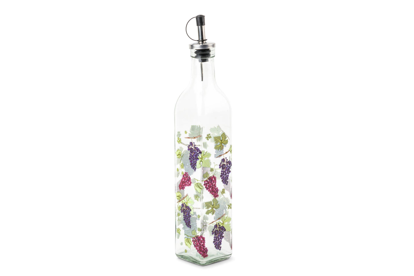 500ml Printed Glass Cruet - Grape Vines
