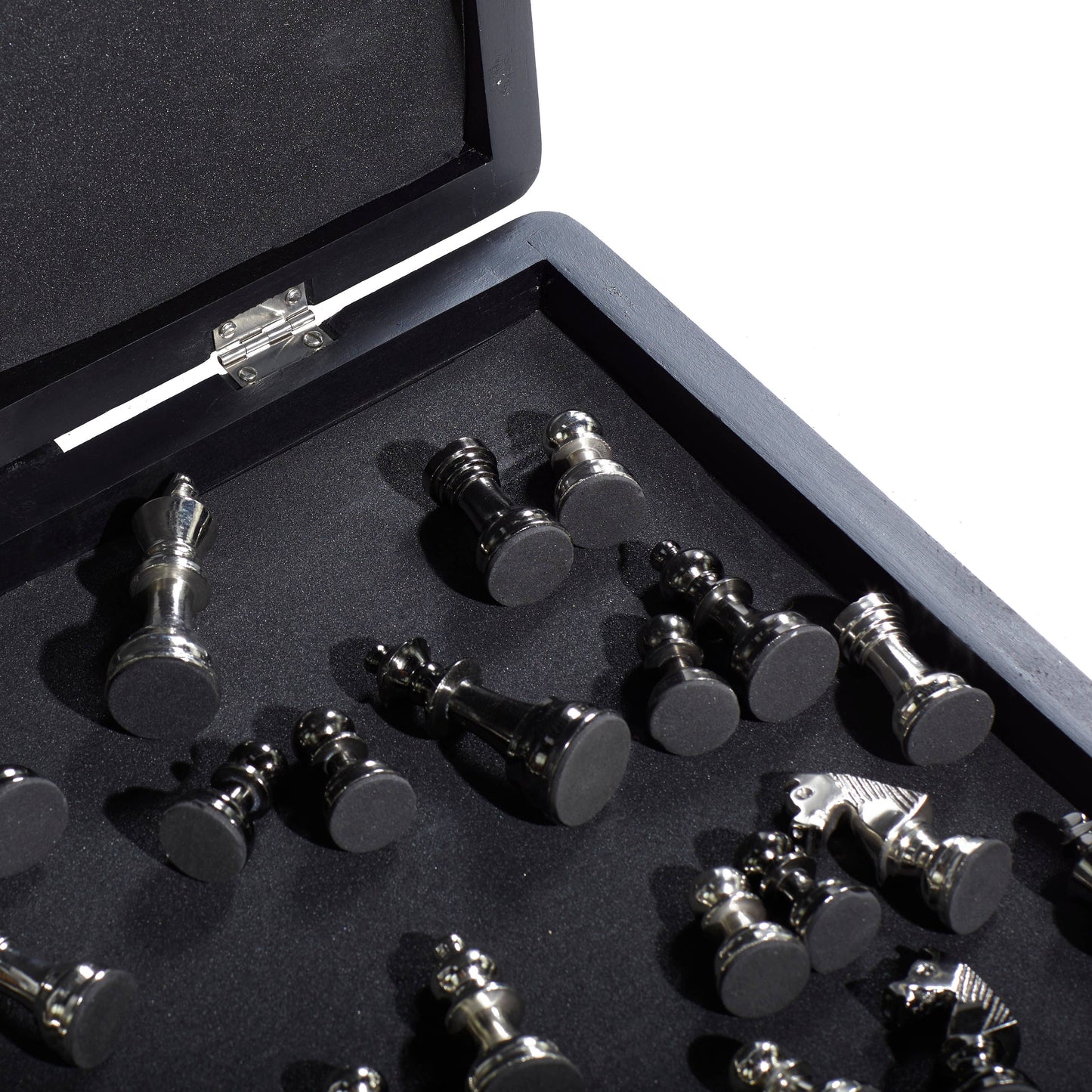 Traditional Black Aluminum Metal Game Set
