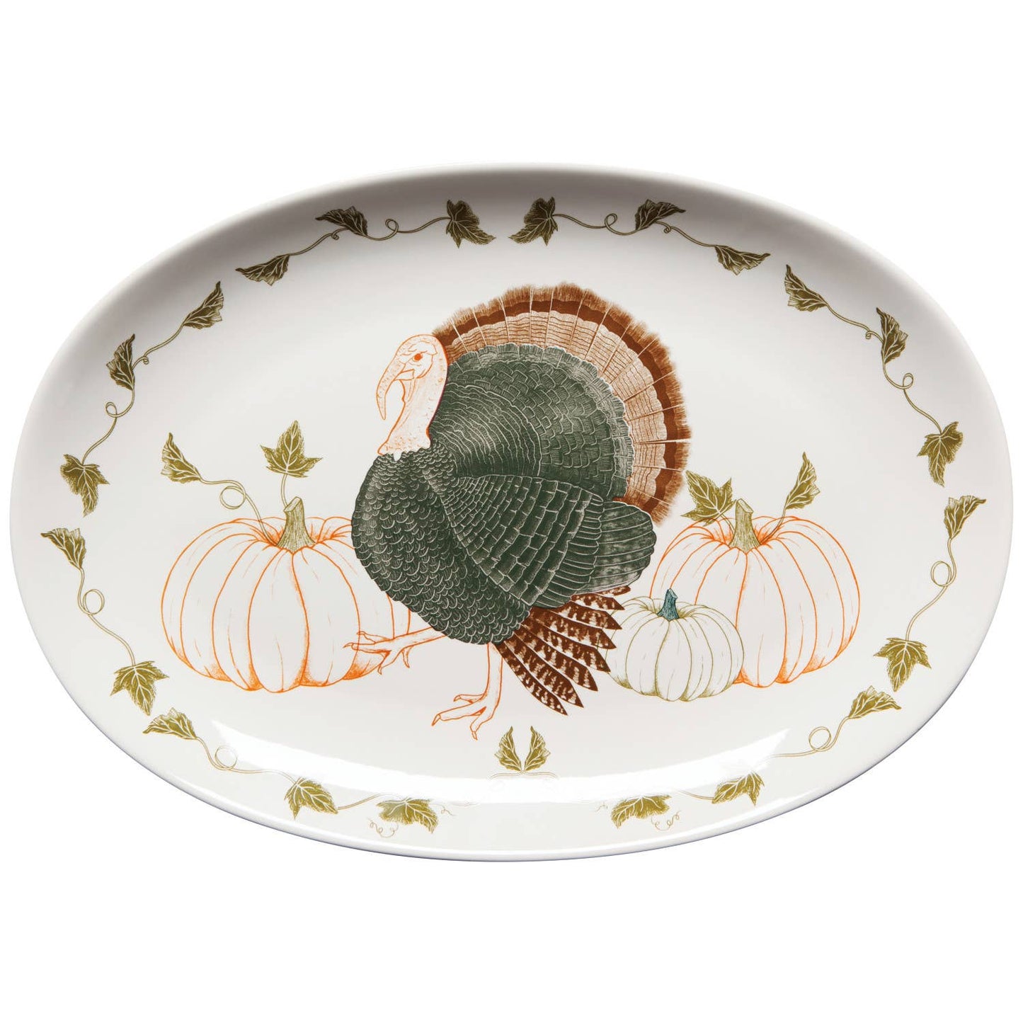 Cornucopia Thanksgiving Serving Platter