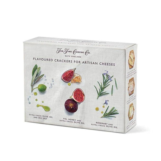FCC Flavored Crackers for Cheese Sampler 3 Variety 4x13.2oz