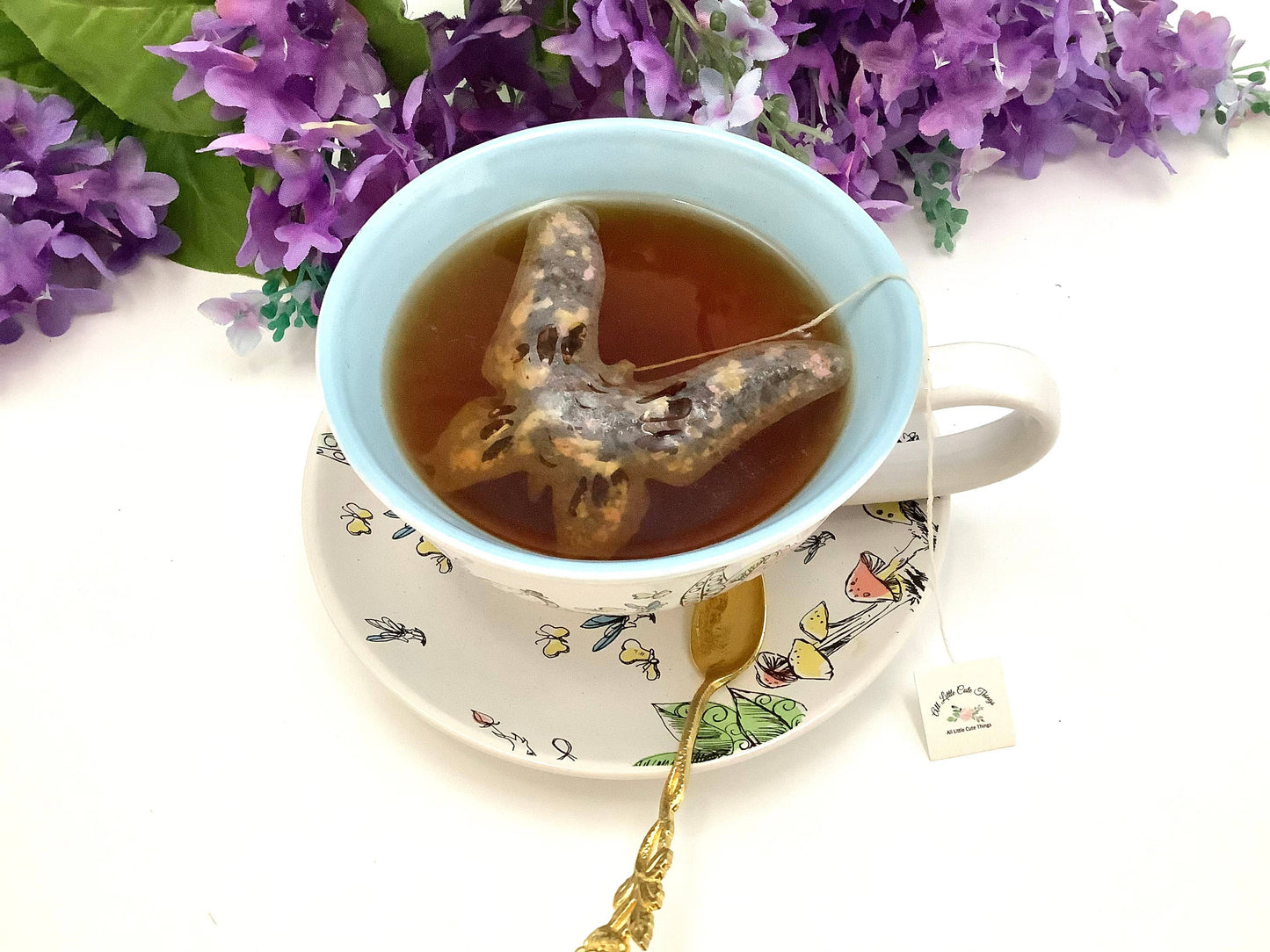 Butterfly Black Tea and Roses All Little Cute Things packet
