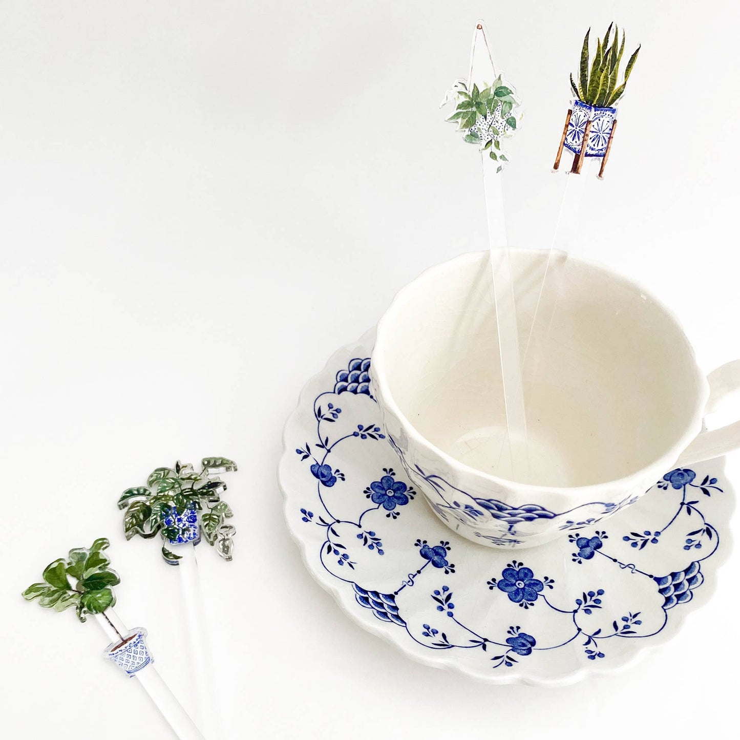 Happy House Plants Acrylic Stir Sticks