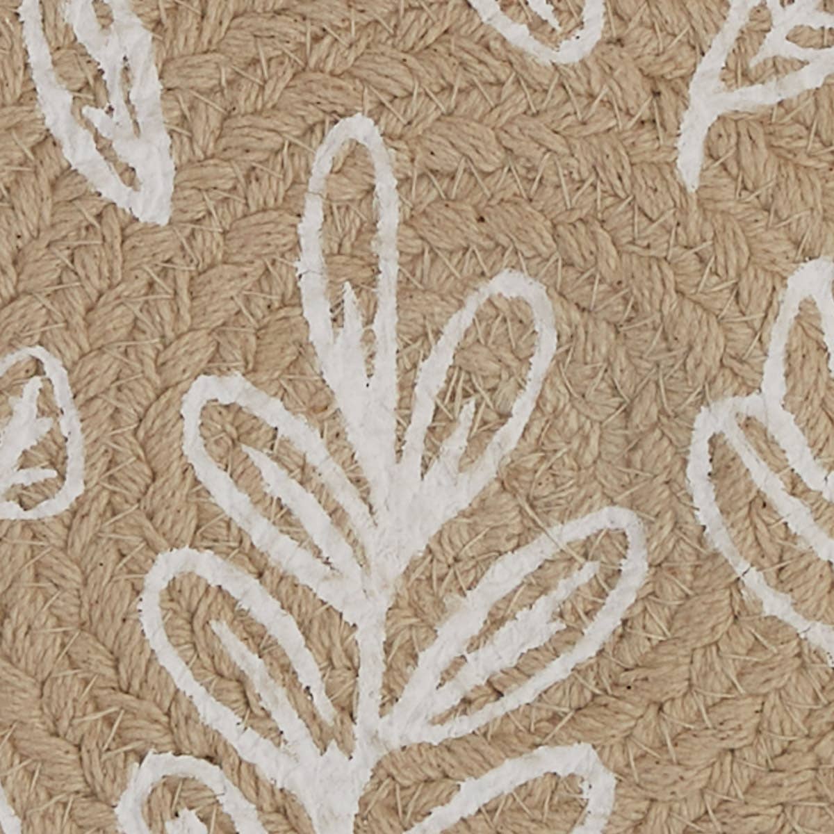 Leaf Round Trivet Stone