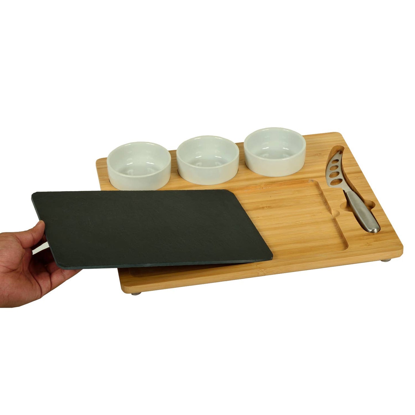 Bamboo / Slate Cheese Platter