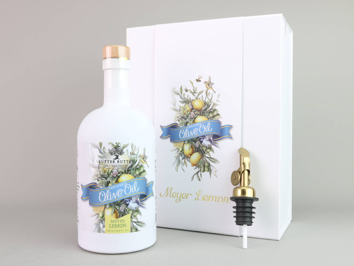 Meyer Lemon Signature Bottle Olive Oil Set