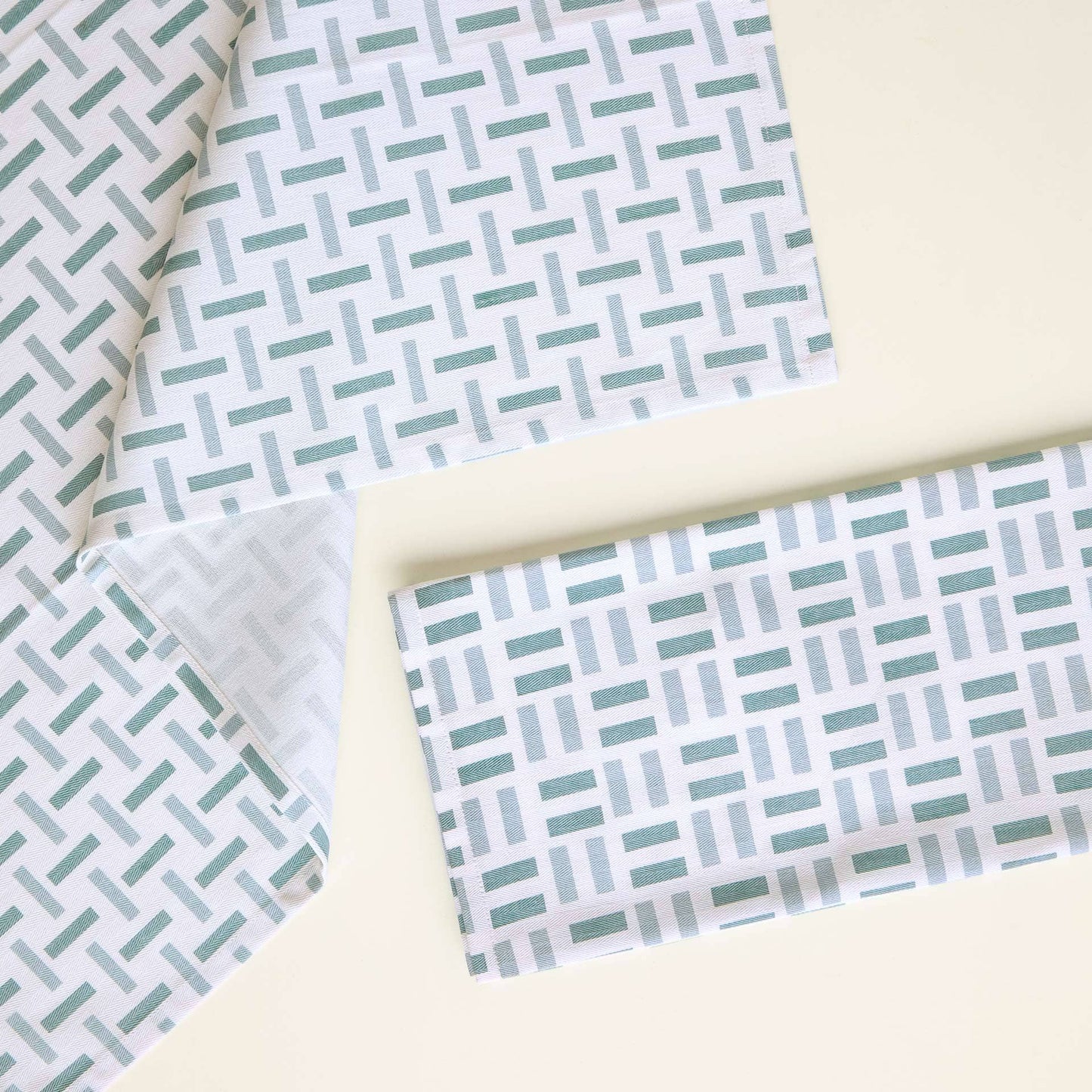Maze Cotton Dish Towel Set of Two