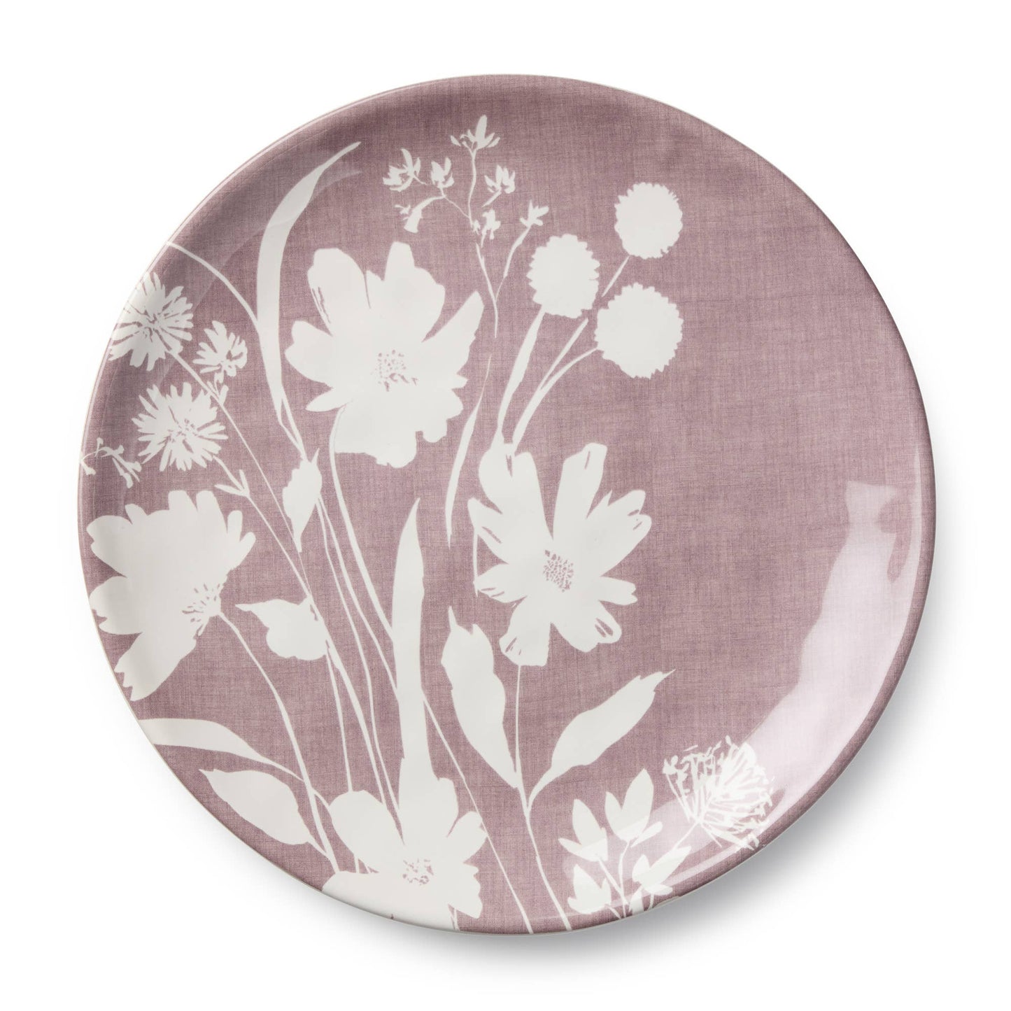 Wildflowers Dinner Plate 11in 4 asst