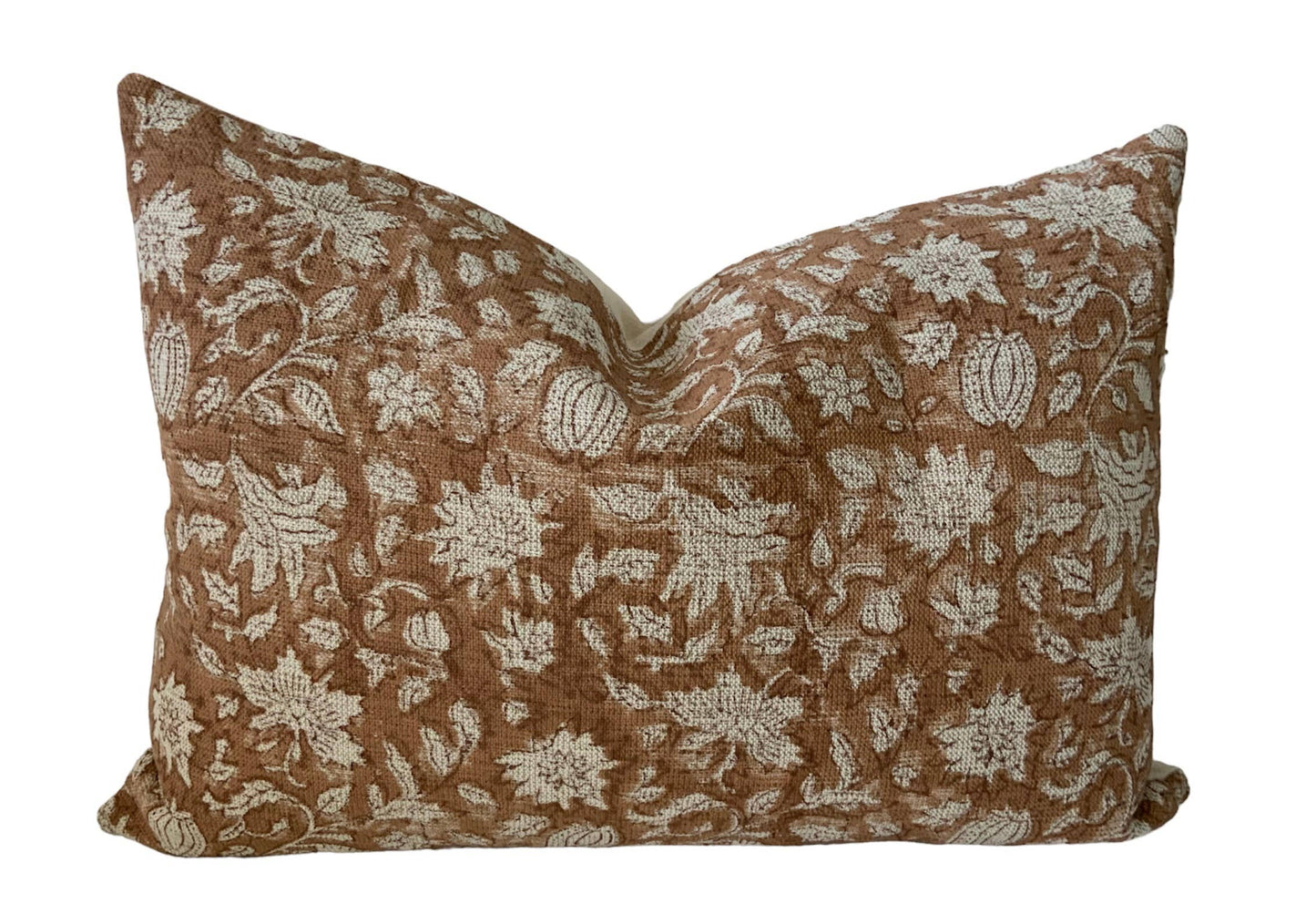 Selah Brown Floral Pillow
