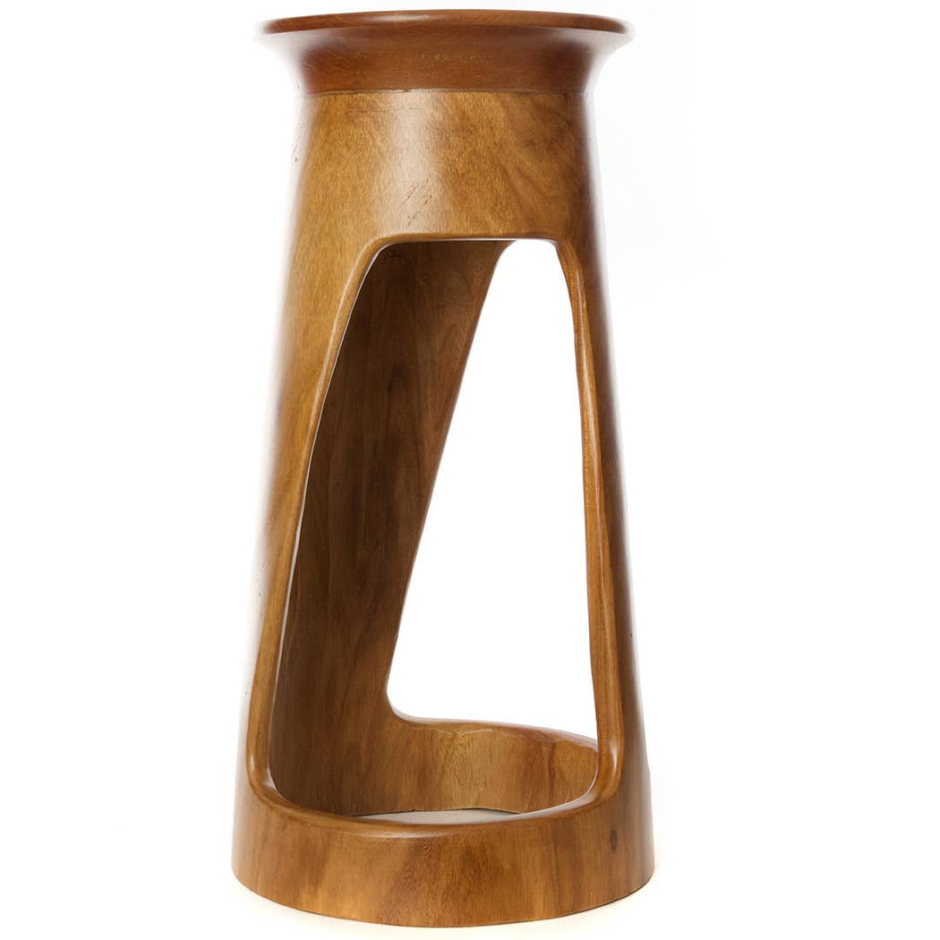 24" Tweneboa Wood Portal Table
