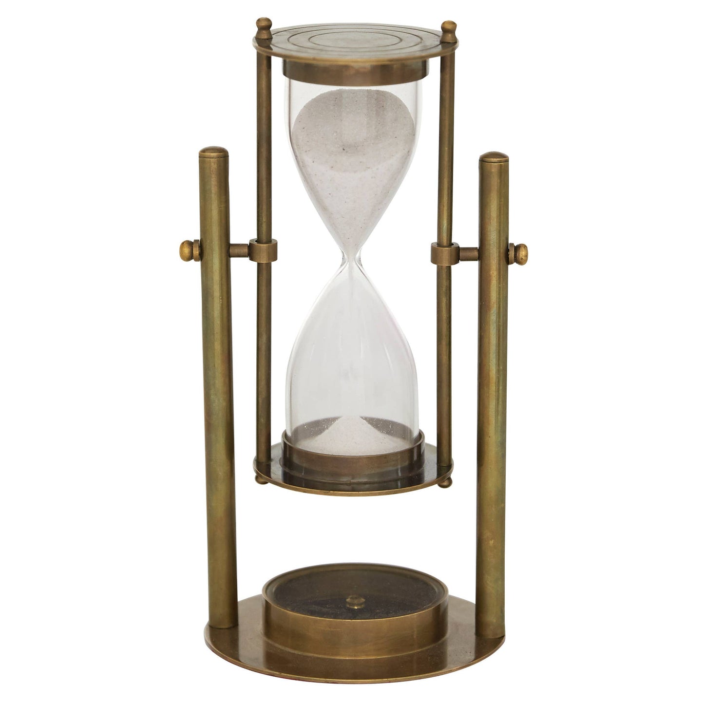 Traditional Bronze Brass Metal Timer