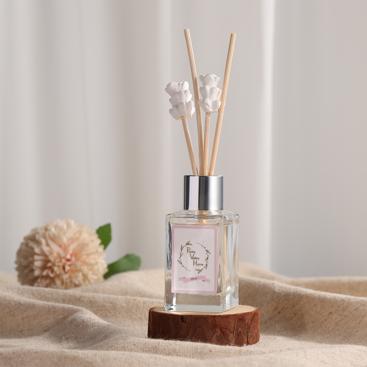 Mini ceramic diffusers - Rose 30ml