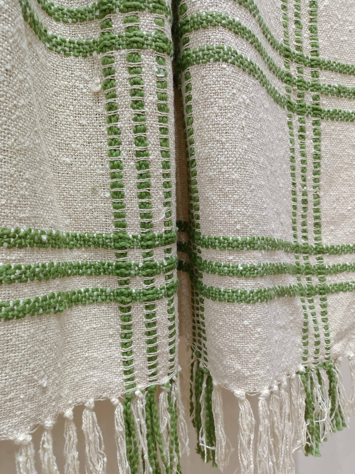Boho inspired throw for living room | Indian artisanal throw