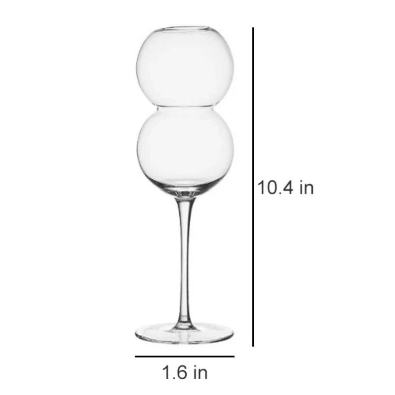 Bubble Glasses 4-Piece Set