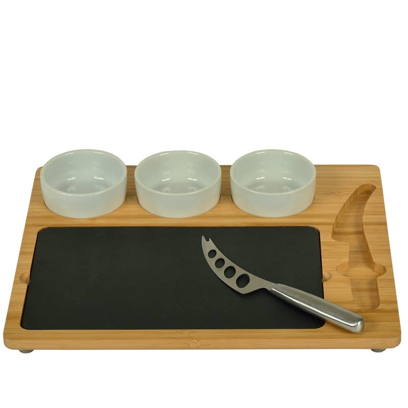 Bamboo / Slate Cheese Platter