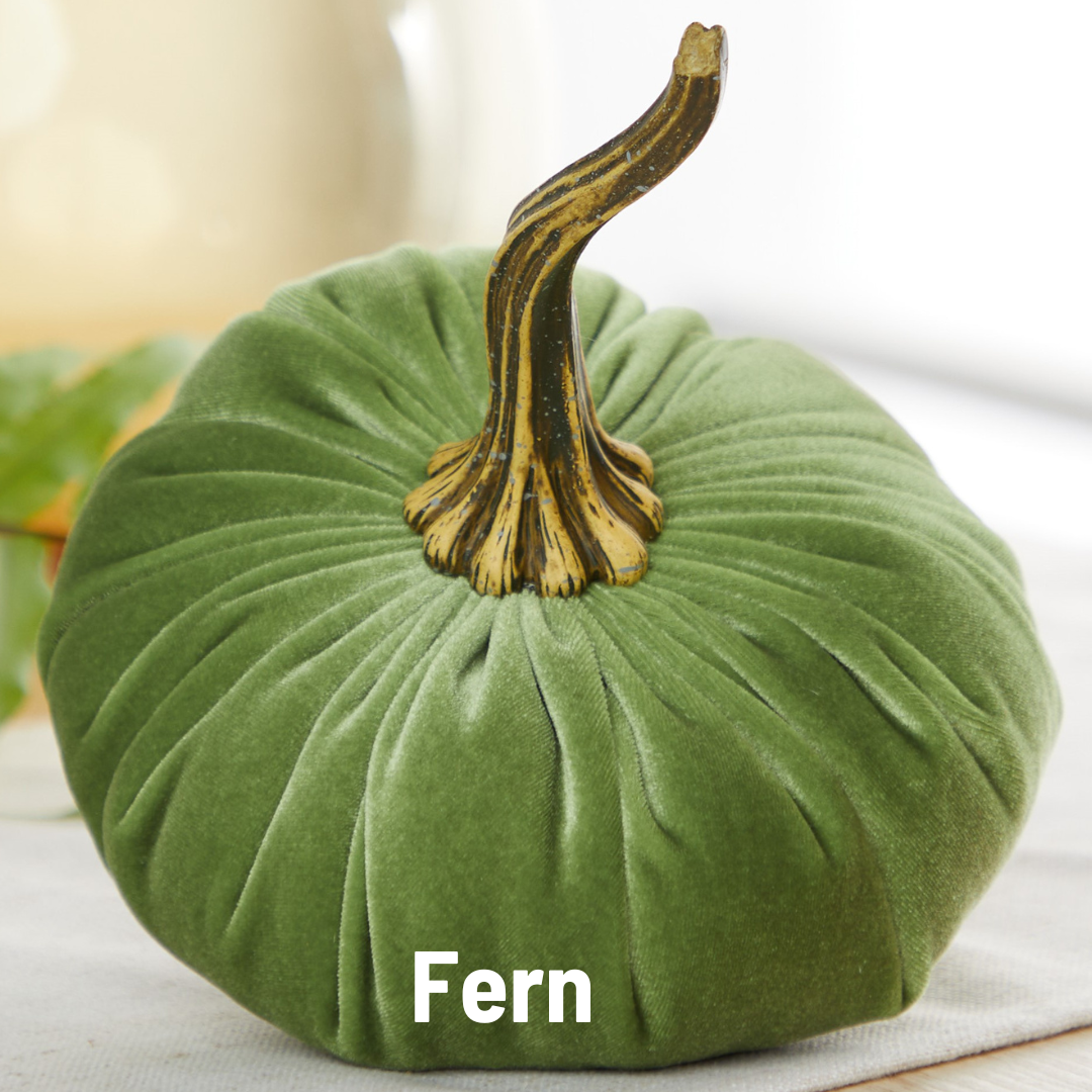 Pumpkin Large Velvet, Fall Decor, Shelf Sitter, Tablescape