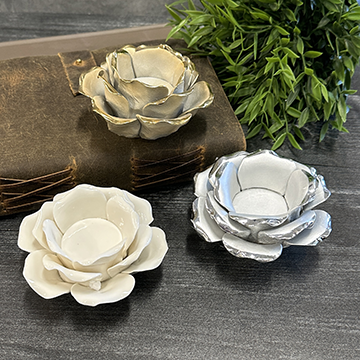 Flower Candle Tea Light Holders