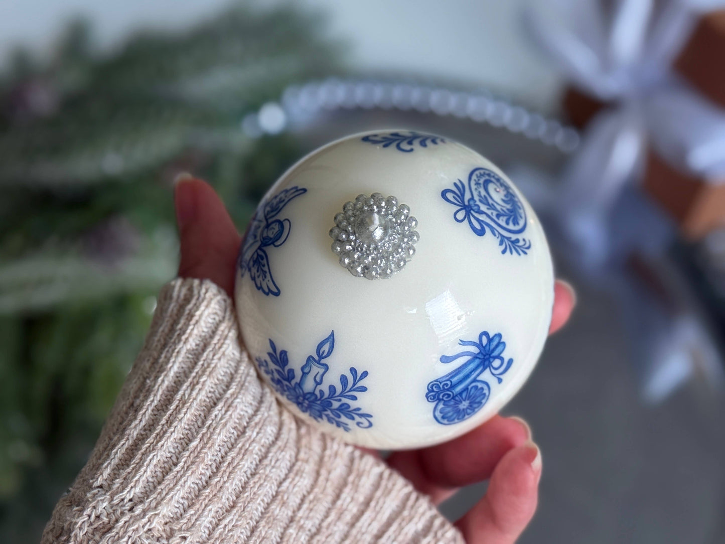 Christmas candle in Gift Box - 1pc | Unique Holiday Xmas