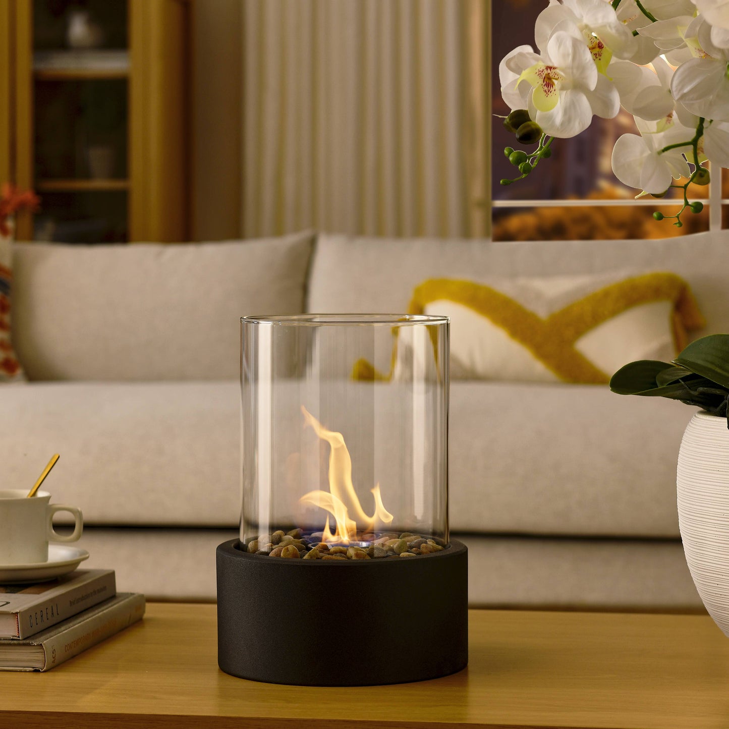 Indoor/Outdoor Portable Tabletop Fire Pit