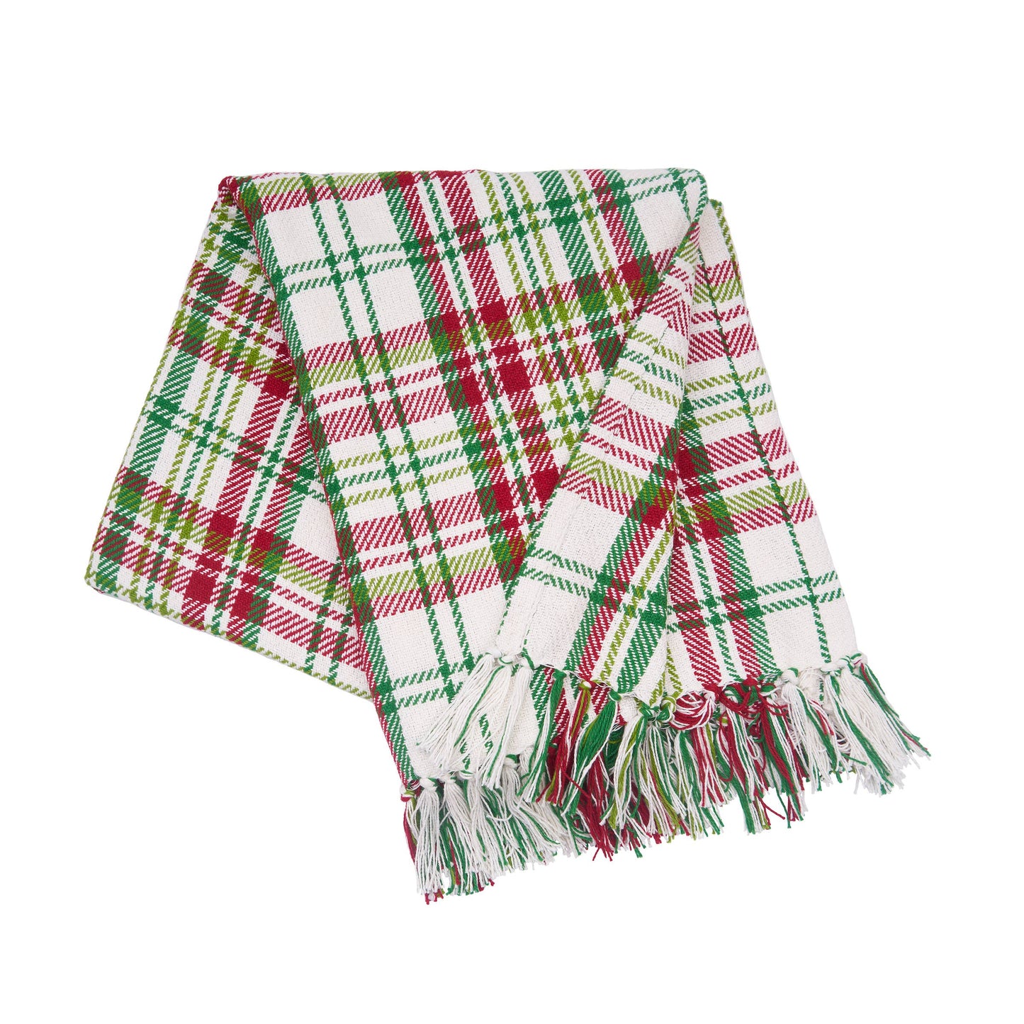 Christmas Joel Red Plaid Throw Blanket