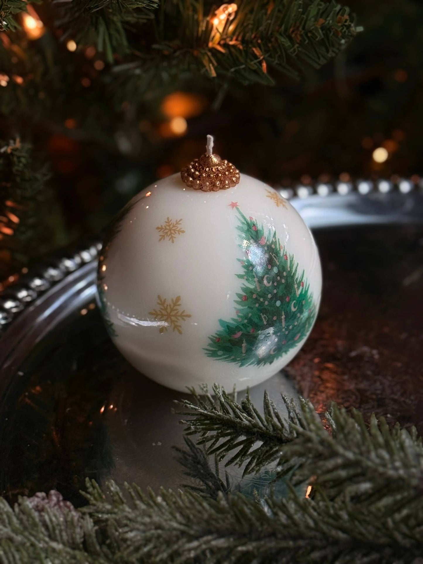 Christmas Candle | Festive Holiday gift candles