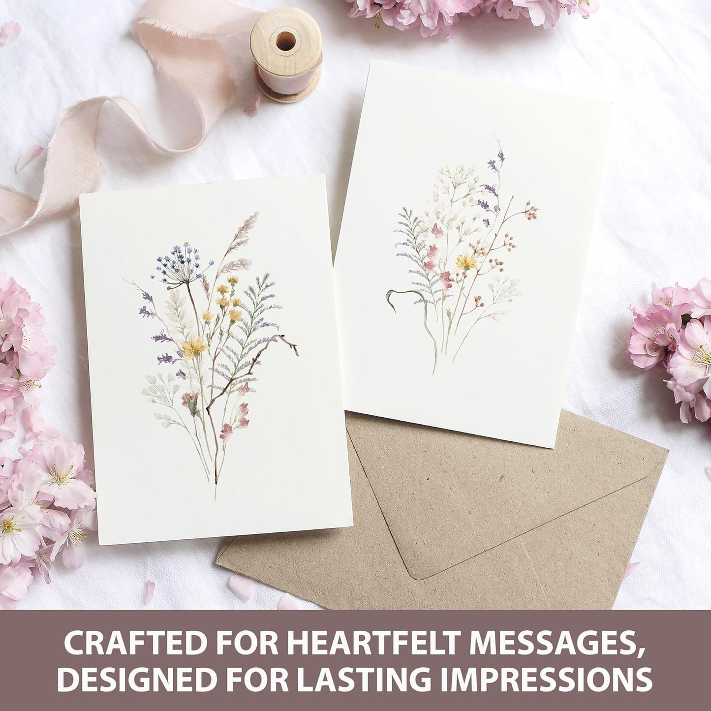 Audree Wildflower Notecard-Blank