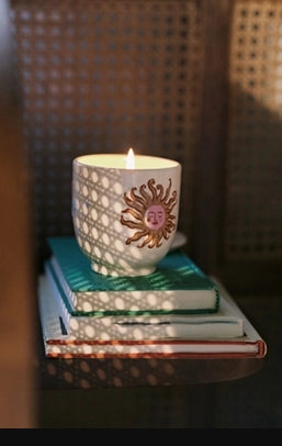 Dimitria Fruity Coconut & Amber Ceramic Candle