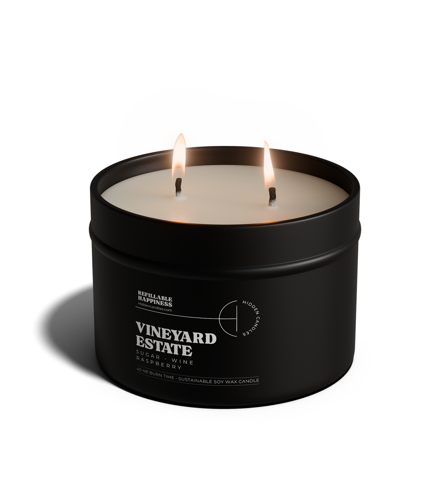 Vineyard Estate Candle 10.6 oz – Cranberry, Wine Spice & Vanilla Sugar