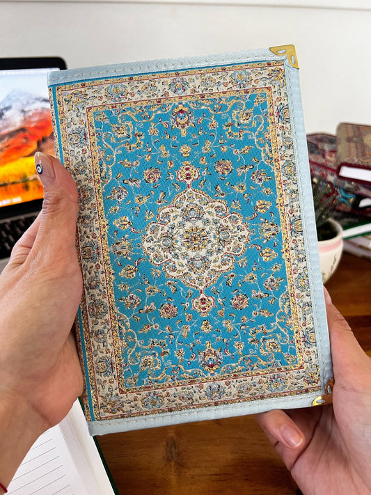 Handmade Notebook for Women, Fabric Journal, Cute Notebook