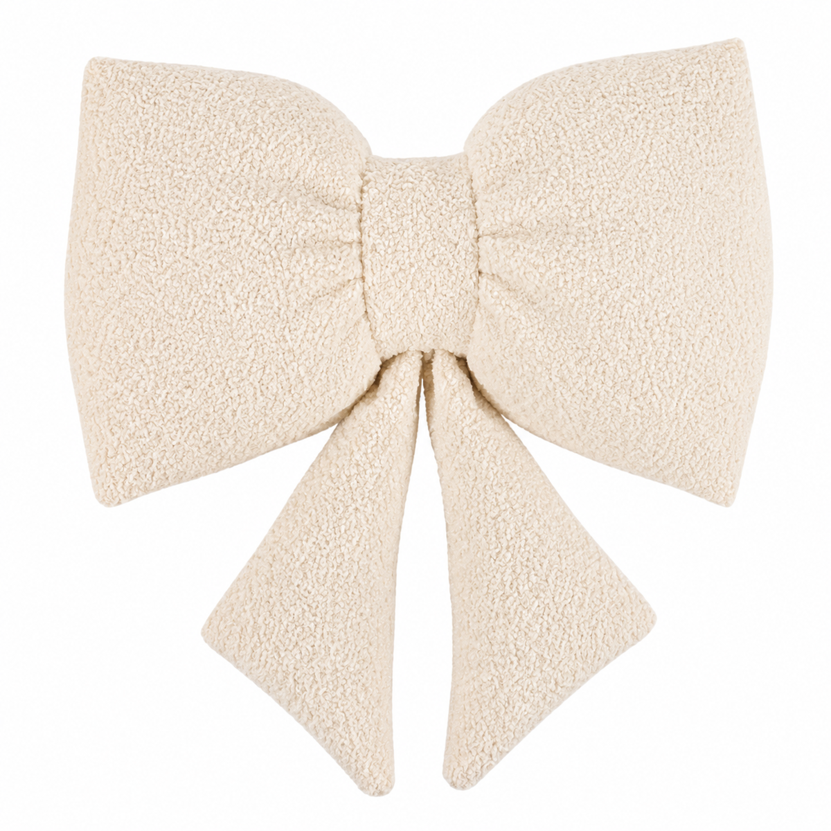 Sherpa Bow Holiday 14"X20" Pillow