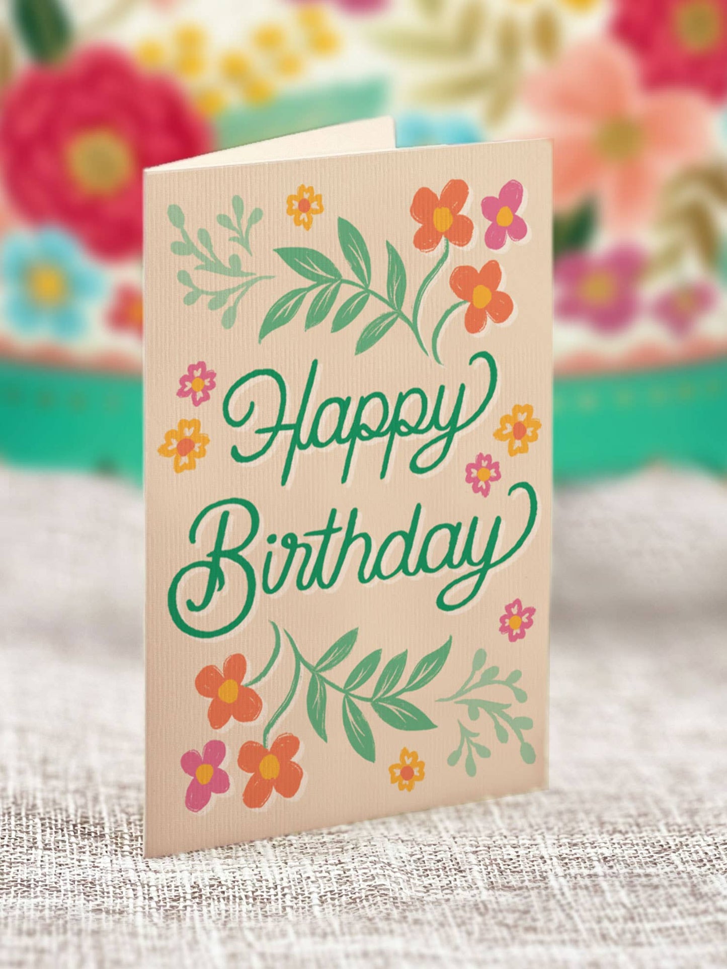 Blooming Birthday Cake