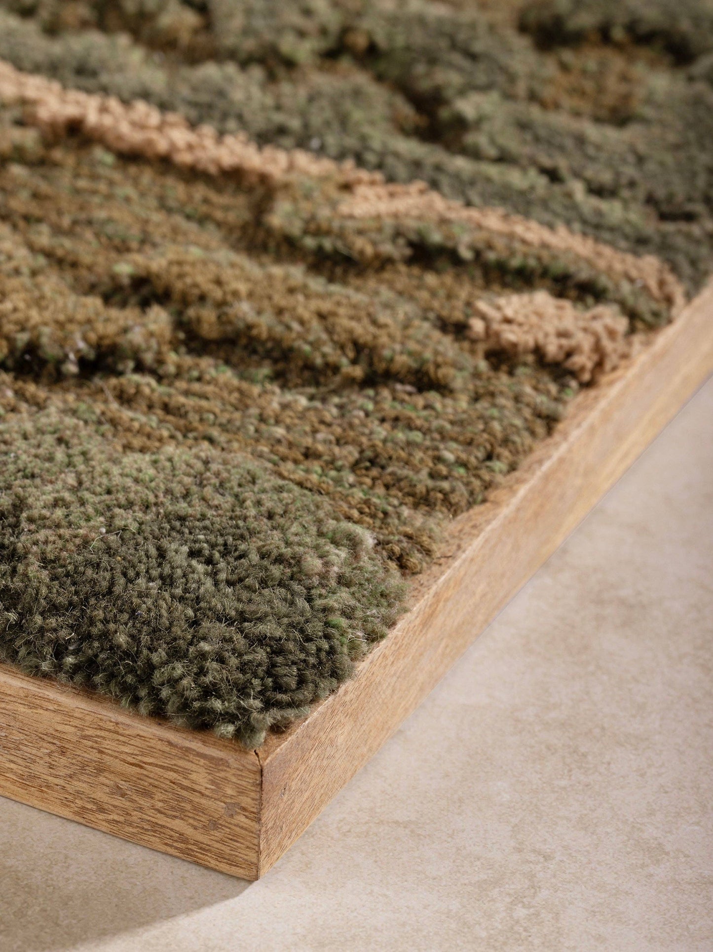 Zealand Tufted Wall Art - 12" W x 28" H