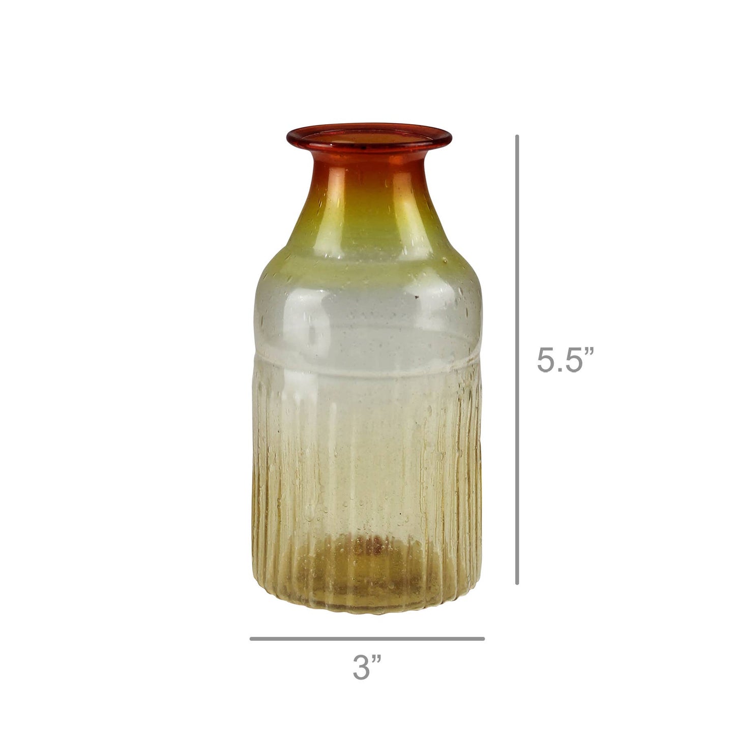 Ombre Sunset Vase - Sm