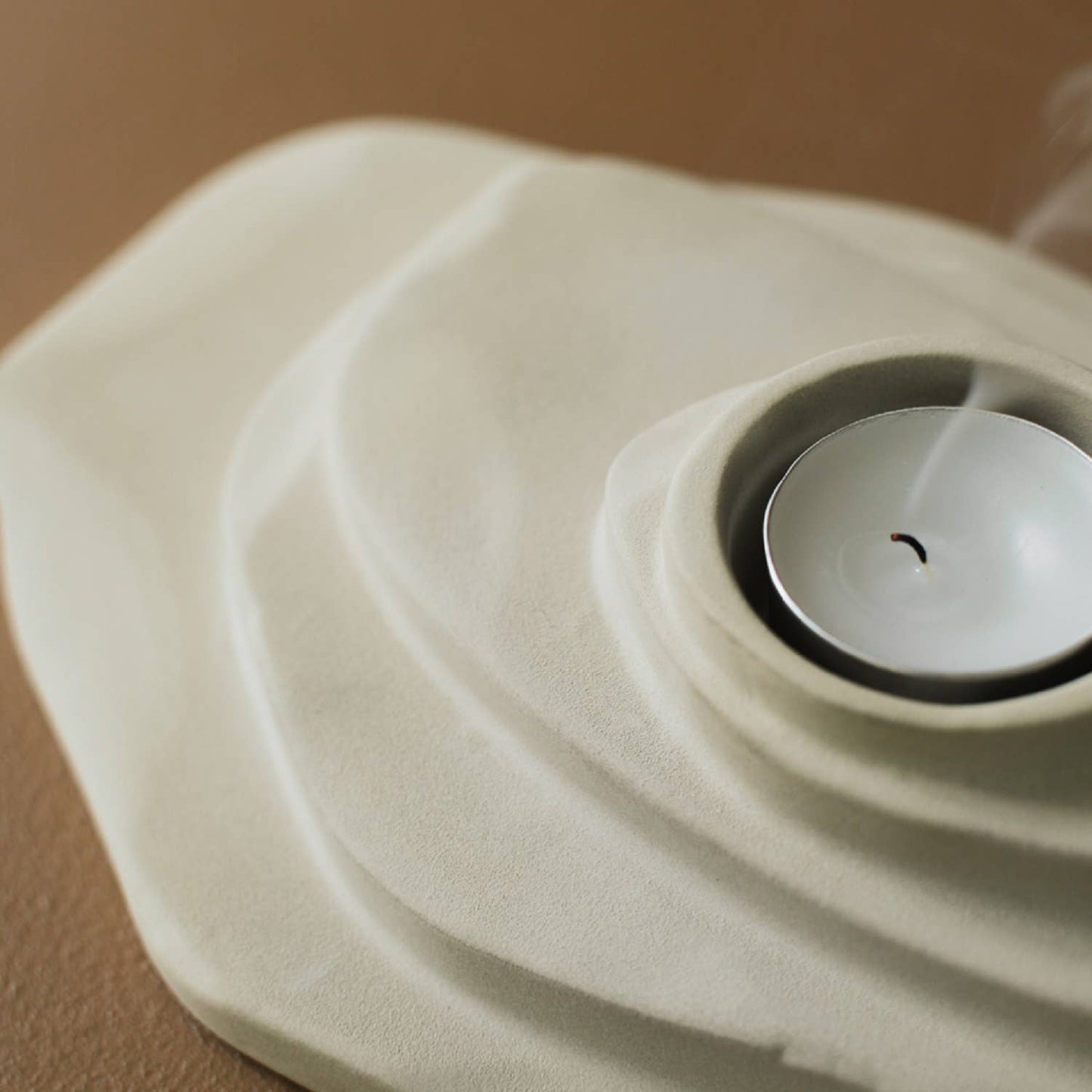 DUNE Candle holder Sandy Cream