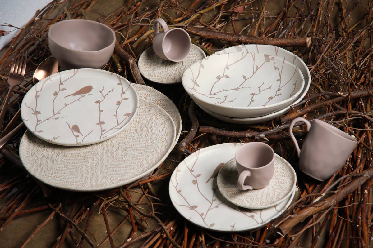 Bio Stoneware Luar Dessert Plate, 8.46"