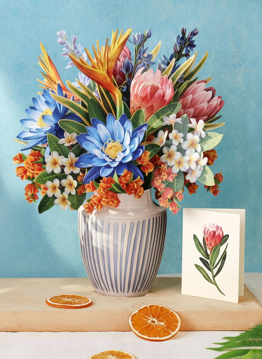 Tropical Paradise Pop-up Greeting Card