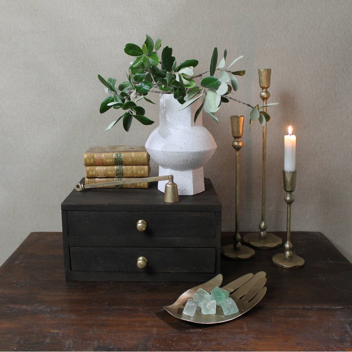 Alta Taper Holder - Med, Brass